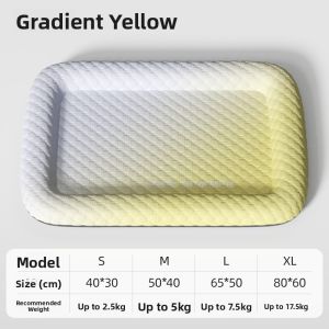 Pet Cooling Mat for Dogs And Cats Summer Sleeping Pad Comfortable Breathable Mat for Dog House Ideal Pet Home Accessories