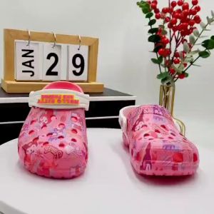 ลำลองแฟชั่น เด็ก สไตล์ Crocs Classic Hello Kitty Clog Kids - รองเท้า ผ้าผ้าแฟชั่น เด็ก สไตล์ ลิขสิทธิ์ สำหรับเด็ก