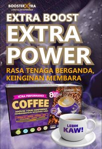 [TRIAL SET] Kopi Booster Xtra - Tongkat Ali Ginseng Fenugreek Ashwagandha Maca (Herba Semulajadi/Natural Herbs) Kuat Lelaki Wanita
