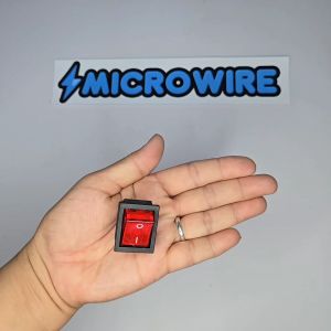 Rocker Switch Big with LED & 4-Pin Connection