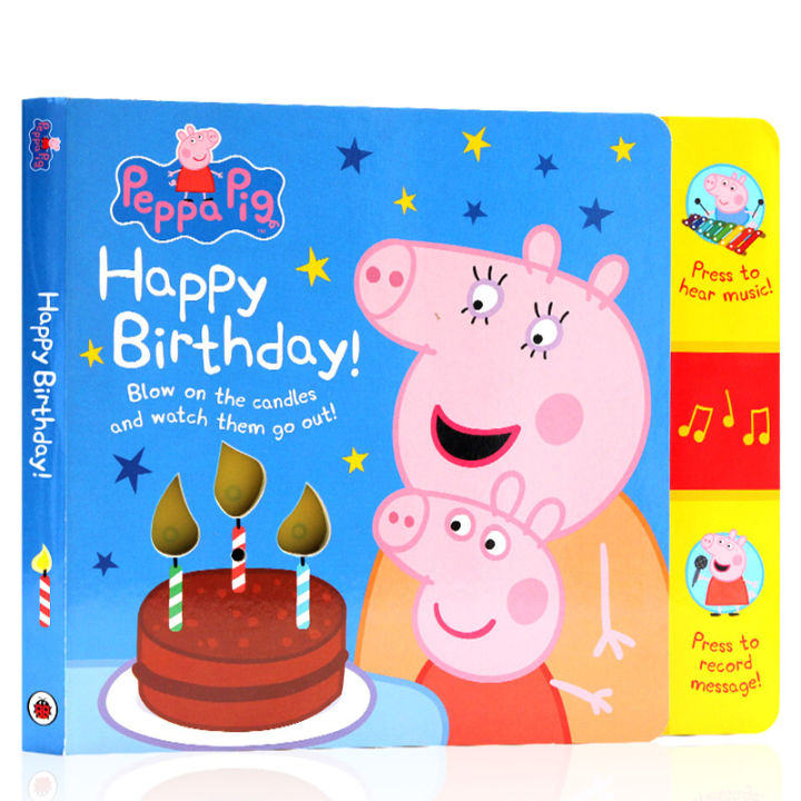 milu Caldecott Medal peppa pig Sound Book Picture Book