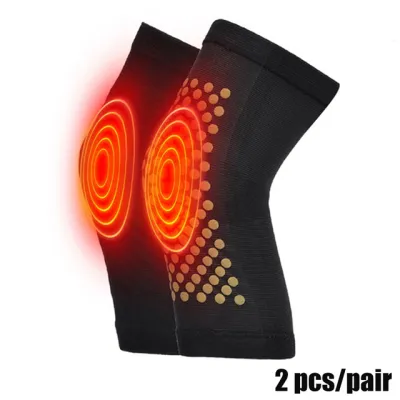 1Pair Self-Heating Knee Pads Arthritis Relieve Pain Improve Blood Circulation Breathable Warm