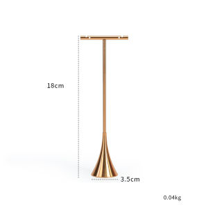 Metal T Bar Earring Display Stand for Shop Selling Stud Earrings Storage Holder Dangle Jewelry Ring Photography Organizer Hanger
