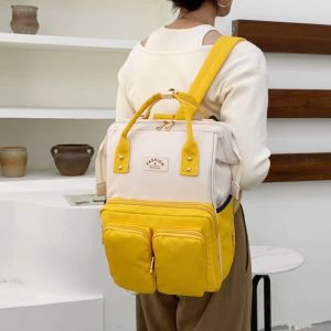 Large Capacity Mommy Maternity Bag Fashion Diaper Bag Waterproof Baby Travel Stroller Bag