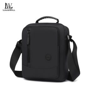 LouisWill Men Bags Mens Shoulder Bag Cross Body Bag Casual Handbag Men Fashion Shoulder Bag Large Capacity Waterproof Casual Sport Street Bag for Travel Outdoor