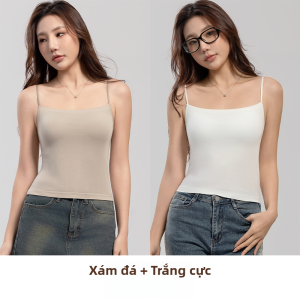 MiiOW | Áo ba lỗ Modal không đường may mùa hè cho nữ Áo ngực một mảnh không dây gợi cảm mặc trong quần áo công sở