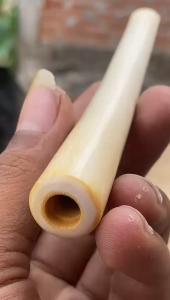 once pipa gg lokal asli panjang 15cm bulat lengkung panjang 15cm semilawas tebal mulus
