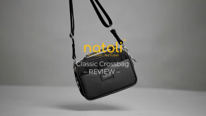 Túi đeo chéo nam thương hiệu Natoli nhiều ngăn chống nước cao cấp BST CLASSIC CROSSBAG T8