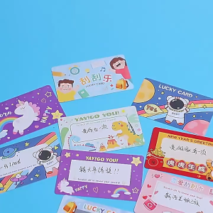 Scratch-Off Card Films with Coated Stickers  Reward DIY Gift  Party Game