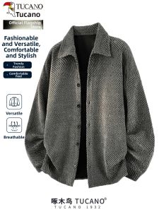 TUCANO | Fashion Turn-Down Collar Casual Jacket Loose Versatile Coat