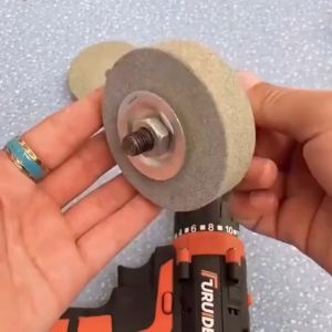 Roda Gerinda Bantalan Pemoles Disk Batu Asah Grinda Kepala Grinda Logam