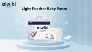 Aiwibi Premium Natural Baby Diaper Tape / Pants (1 Pack) Ultra Thin