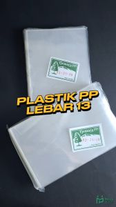 Plastik PP Lebar 13 Tebal 06 13x20 13x25 Kantong Bening Transparan Snack Keripik