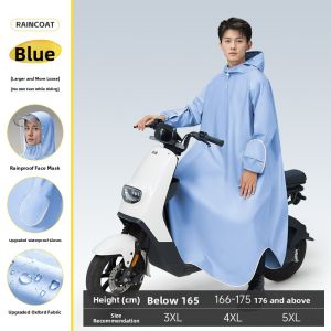 QUANYAN | Rainproof Raincoat for Adults All-Weather Cycling Rainwear