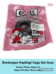 Cage kopling assy Bentengan kopling  Lonceng Kopling Grand & Prima & Supra X & Legenda & Supra Fit New & Revo Lama