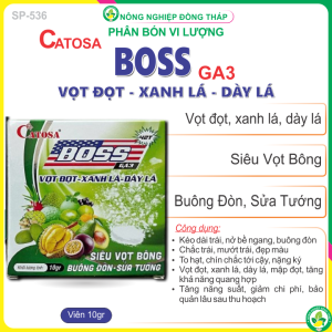 [COMBO 3 VIÊN] Phân Bón VL 01 BDH – GA3 42T BOSS – Vọt Đọt Xanh Lá Dày Lá – Siêu Vọt Bông Buông Đòn Sửa Tướng (Viên 10gr)