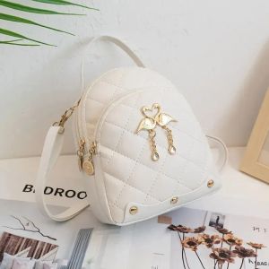 Ba Lô Mini Thời Trang Nữ Rilibegan Túi Xách Bằng Da PU Có Đường Cong Sinh Lý Hỗ Trợ Lưng Ba Lô Phong Cách Giải Trí Dành Cho Nữ