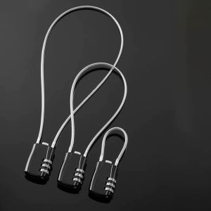 Travel Safety Cable Lock Durable Steel Wire Rope Fine Wire Chain Helmet Cabinet Sub-Cabinet Door Long Hanging Lock