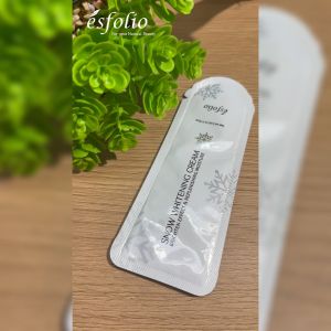 Esfolio Snow Whitening Cream Sachet 5ml