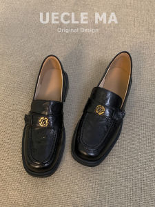 MASHUJIA | Handmade Womens Loafers Black Soft Sole