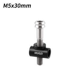 MUQZI | MUQZI Titanium Seatpost Screw M5x30/40mm Bike TC4 Seat Post Fixing Bolt with Washer For Bicycle Seat Tube
