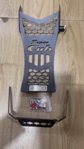 Baga giữa cub 125cc inox sơn tĩnh điện có ốc lắp đầy đủ ( phụ tùng dọn xe)