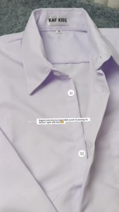 Baju Kemeja Putih Atasan Seragam Sekolah SMP Laki Laki Lengan Panjang Ukuran Lengkap Bahan Oxford