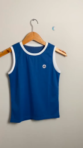 CS QUEEN-Kids Multi-Sport Jersey Vest | Quick-Dry Team Uniform | Breathable Sleeveless Top for Basketball Football Running（CS47）