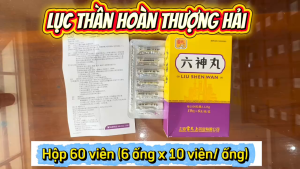 Lục Thần Hoàn Thượng Hải Hộp 6 ống ống 10 viên