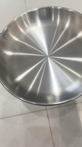 Chảo Inox 304 Ốp La 2 Quai Tiện Lợi Size 17cm