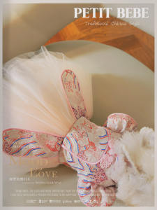 งานแต่งงานสไตล์จีนใหม่ เดรส ตุ๊กตาแมวชุดเจ้าหญิง หวาน หัวใจพระจันทร์เต็มดวง ขนเป็ด Chinoiserie กระโปรง Maltese Tang ชุดสูท