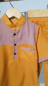 SETELAN KOKO KURTA ANAK USIA 1-10 TAHUN 60 RIBU DAPAT 3SET VARIASI DADA POLOS MLXL 81012