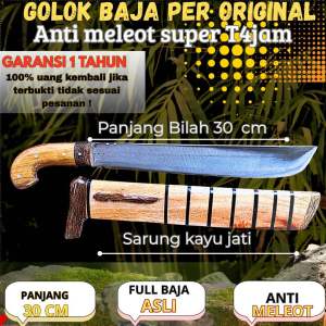 Golok Baja Asli Super Tajam |Golok Jepit Multifungsi