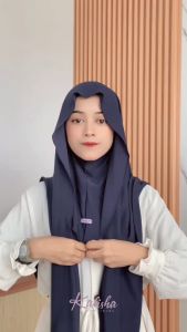 Pashmina Instan Inner Jersey Pashmina Klewer Hafsha Pashmina Inner Oval Mleyot By Kalishaofficial