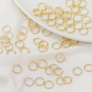 Bisa COD 880Pcs Jump Ring Aluminium Mix Color VARIAN Emas Perak Korean Gaya DIY