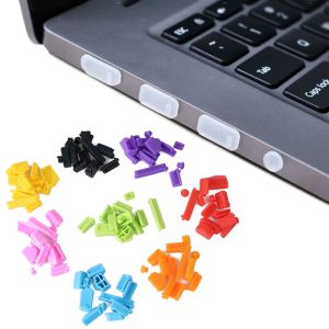 OWTWO 16pcs 13pcs Universal Computer Accessories RJ45 Interface Laptop Anti Dust Plug Stopper USB Type-C Port Dustproof Cover