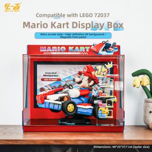 light your bricks | Mario Kart LEGO Display Box 72037 Dustproof Storage