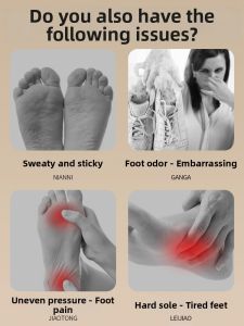ZHIHAOEN | Deodorizing Breathable Bamboo Insoles for Women