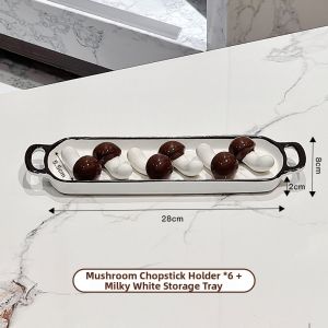 Creative Cute Ceramic Chopstick Rest