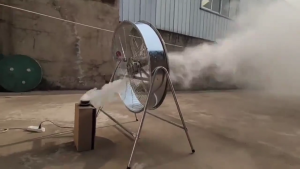 【การรับประกัน】พัดลมอุตสาหกรรมขนาด 24/32นิ้ว พัดลมตั้งพื้น พัดลมเชิงพาณิชย์ พัดลมอุตสาหกรรมตั้งพื้น 800 มม. ลมแรง 300W การควบคุมสามความเร็ว เป่ายาวสุด 15 เมตร ลมแรง การกระจายความร้อนที่รวดเร็ว แข็งแรงและทนทาน