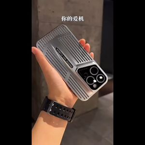 [FN]เคสไอโฟน16promax กลัวร้อน กลวงออก  เงินชุบไฟฟ้า  เคส iphone  สำหรับ iPhone 16 15 14 13 12 11Pro max plus + โปร แม็กซ์  PC  hard case #02