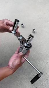 NiuXiang | Torque Multiplier Wrench Set for Lug Nut Remover Labor-Saving Nut Disassembly Hand Tool with 17mm/19mm/21mm/22mm Sockets