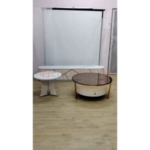 Vedourstyle Quality Designer 2in1 TV Cabinet & Coffee Table Set/ marble coffeetable 3in1 Kabinet TV Meja Kopi Almari TV