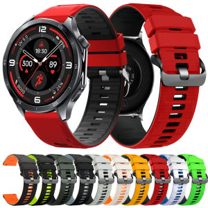22mm Silicone Strap For OnePlus Watch 3 2 2R/OnePlus 46mm Bracelet For OPPO Watch 4 Pro X X2/ Realme Watch S 2 3 Pro Band Correa