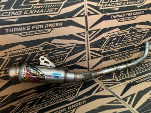 Knalpot bbk 110-125 step std Tipe kmptsi Original AL225 RACING