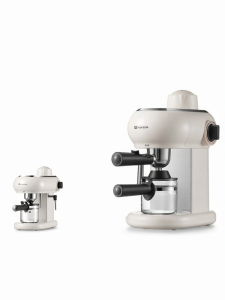 mokkom | Semiautomatic Italian Coffee Machine for Home and Office Espresso Extraction and Milk Frothing
