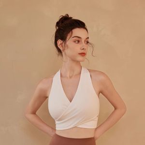 CJLINDF | Bộ Quần Áo Dạo Phố Yoga Cao Cổ Quần Rộng Dáng Dài Áo Vest