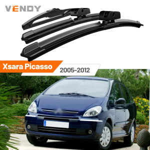 For Citroen Xsara Picasso 2005-2012 2006 2007 2008 2009 2010 2011 Front & Rear Windshield Wiper Blades Windscreen Wipers Set