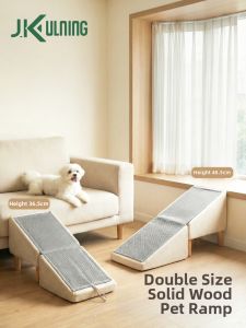 JKULNING | Anti-slip Pet Stair for Small and Senior Dogs Foldable