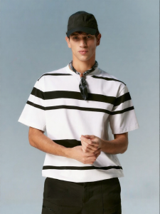 Jack Jones | Striped Soft Round Neck Loose T-shirt